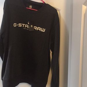 GSTAR RAW SWEATSHIRT SIZE LARGE BRAND NEW